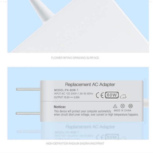 GENERIC AC Replacement Macbook Pro charger/adapter - Picture 6 of 11